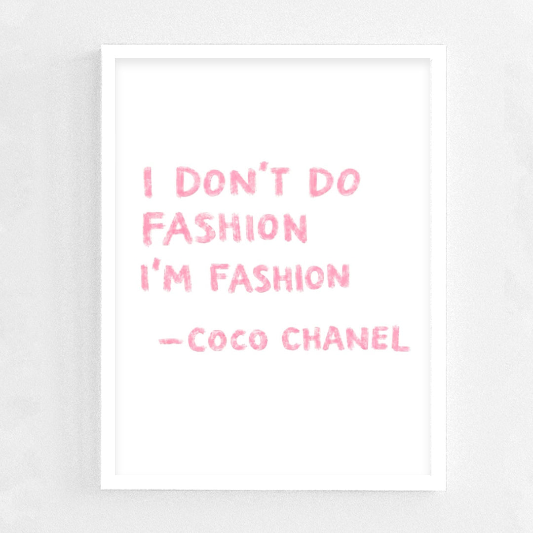 Coco chanel Frame