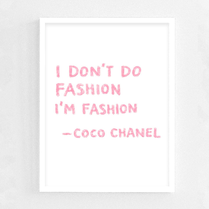 Coco chanel Frame