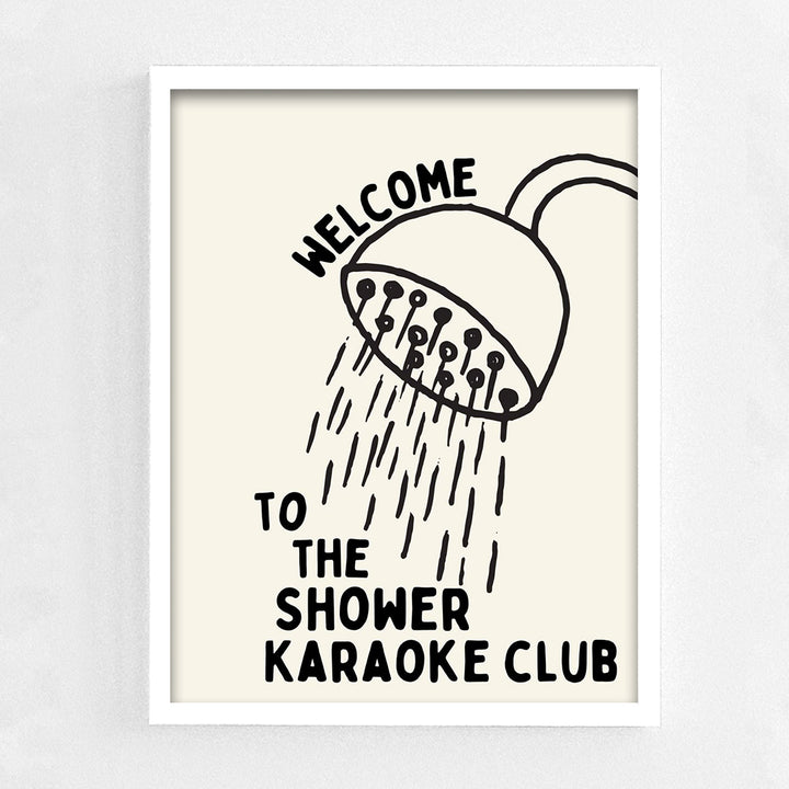 Shower Karaoke Club Frame