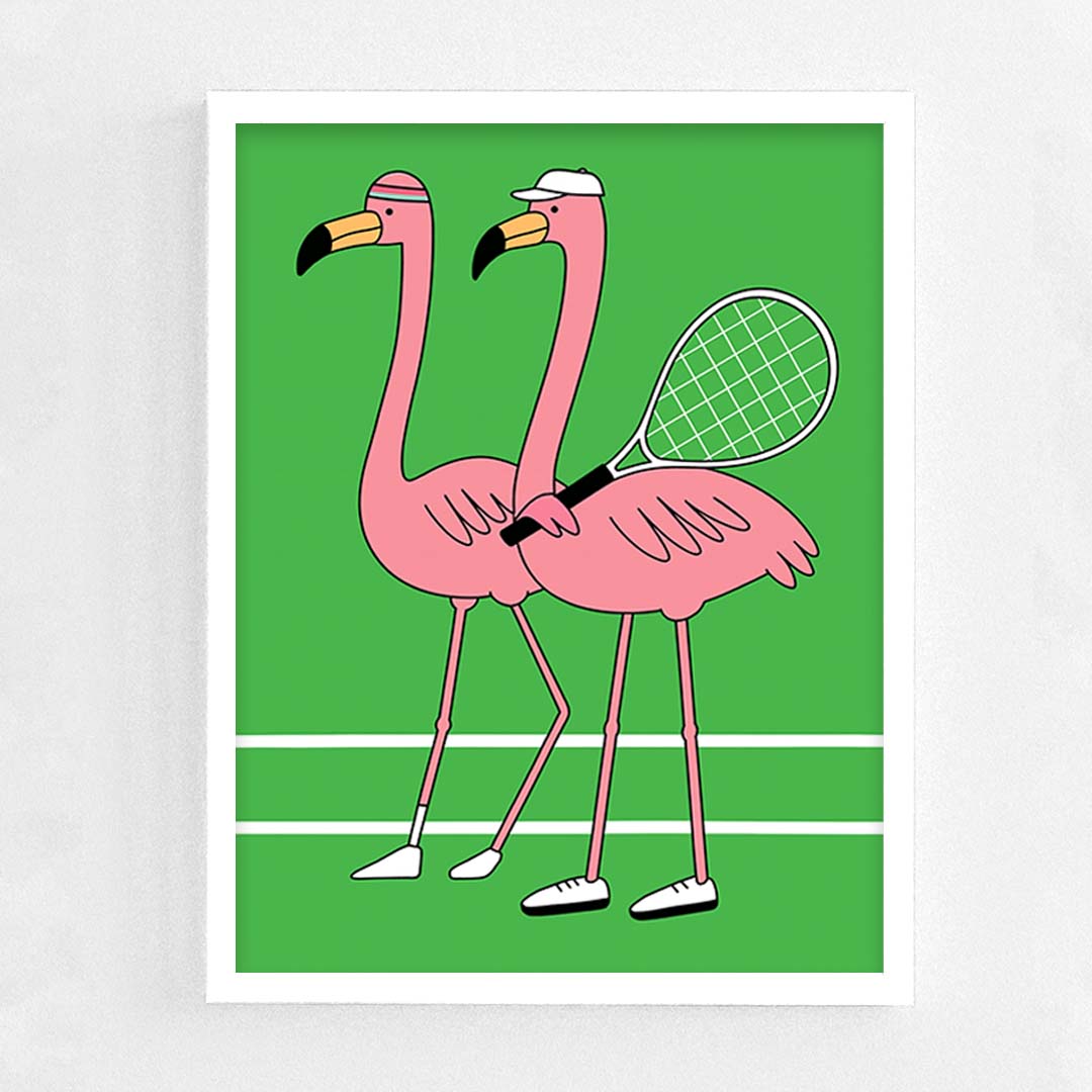 Flamingos Frame