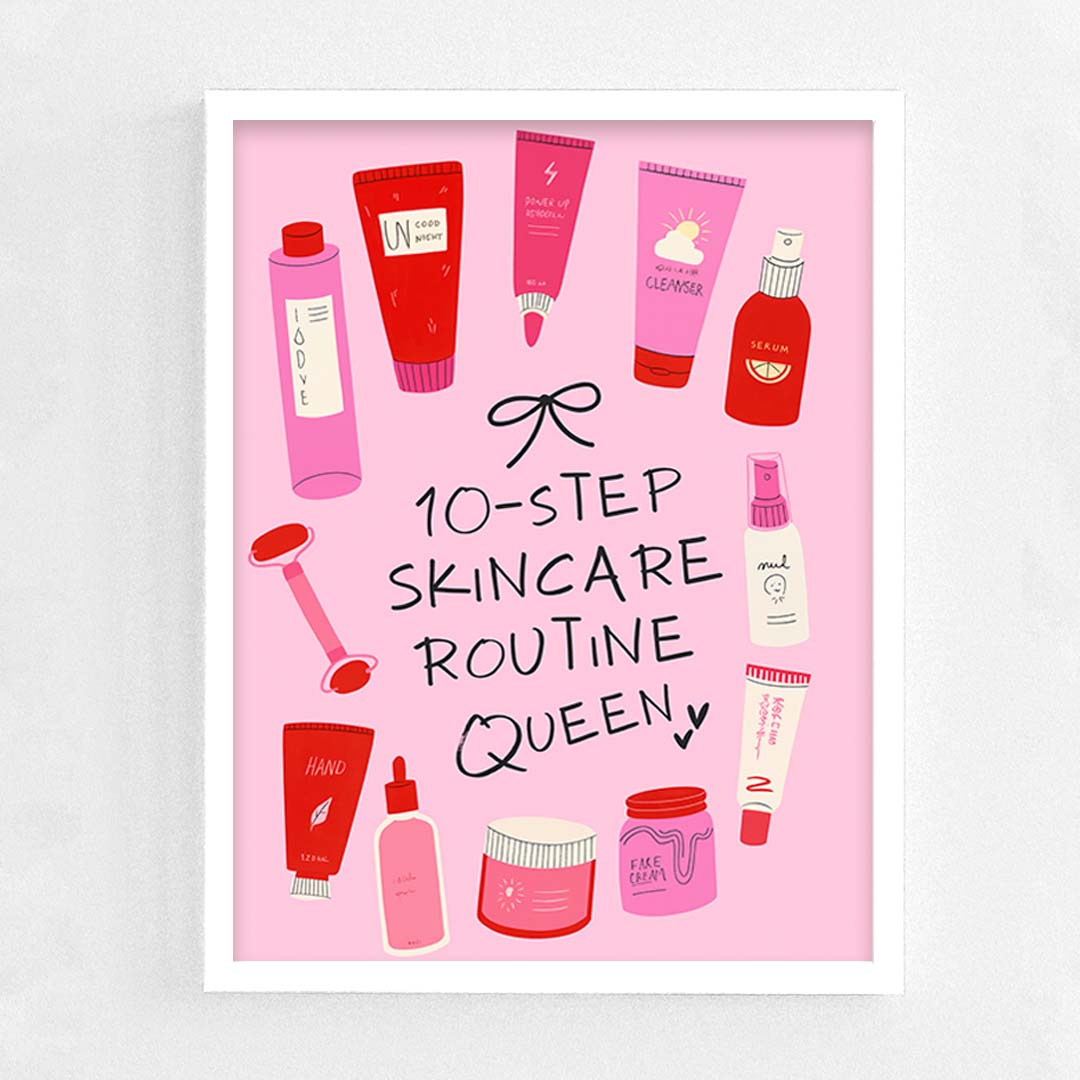 10 Step Skincare Frame