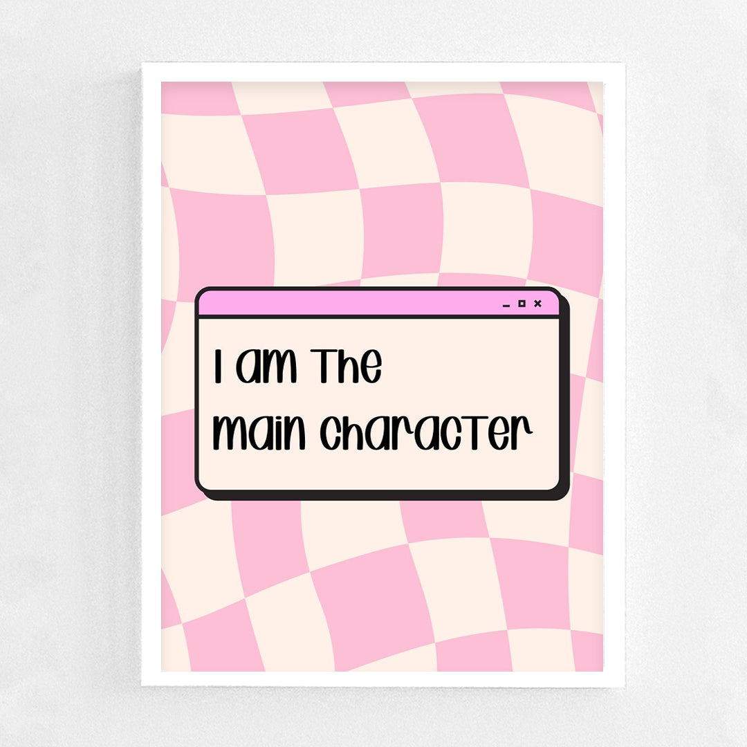 I am the main character Frame