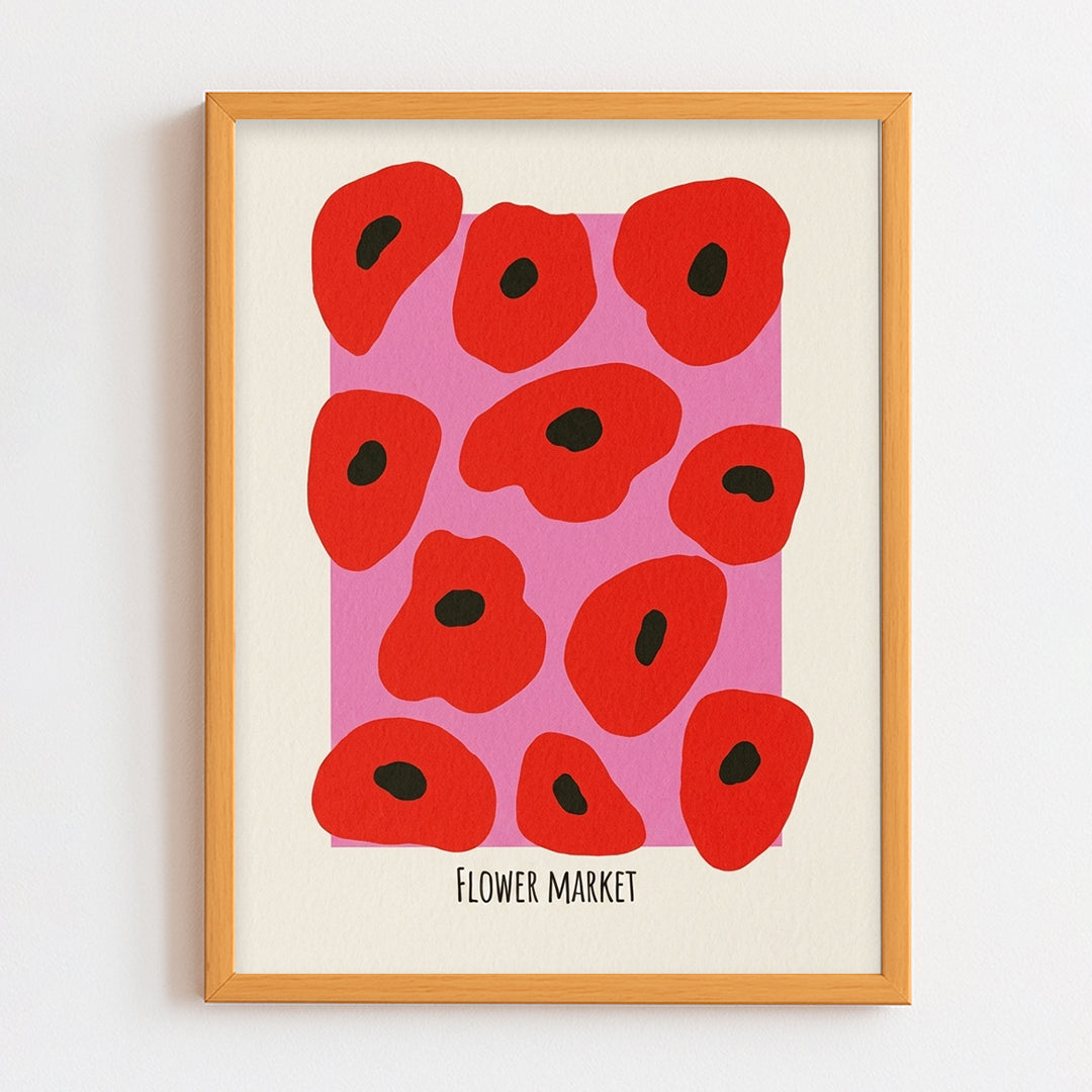 Flower Market Frame