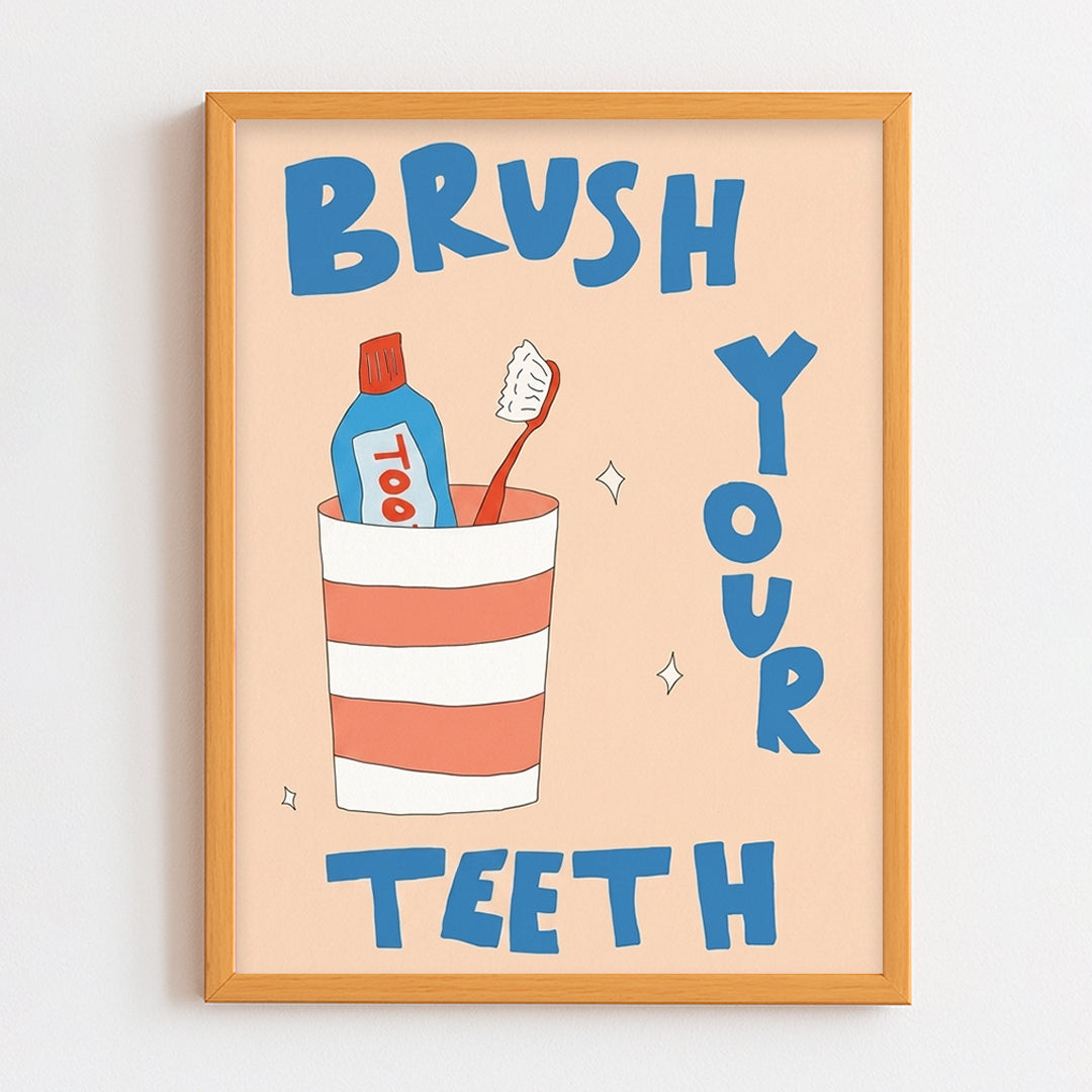 Brush your teeth Frame