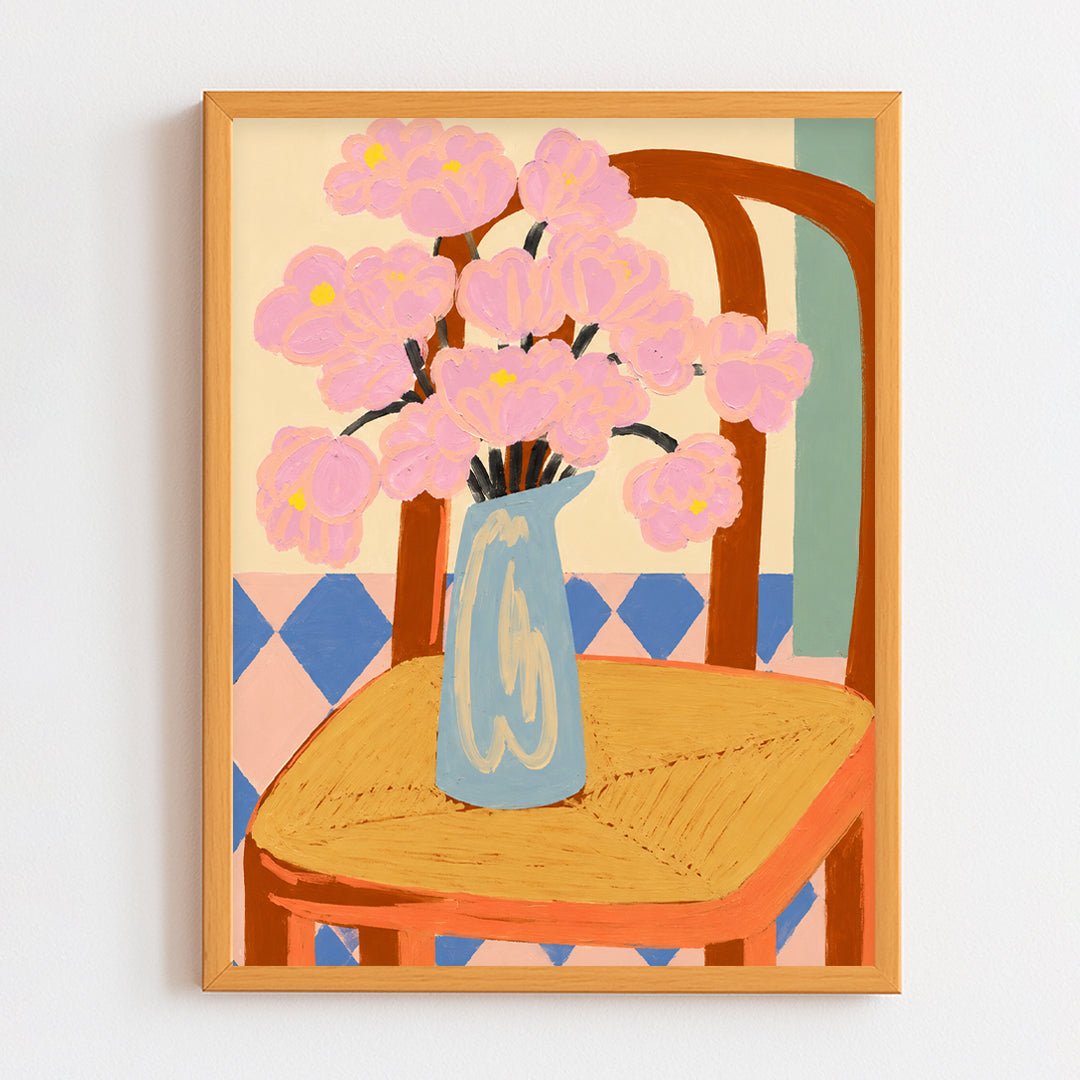 Flower Vase Frame
