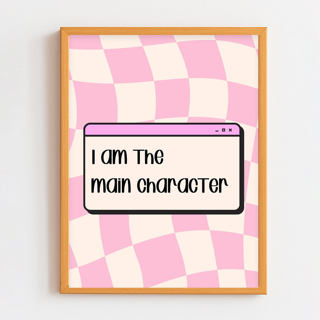 I am the main character Frame