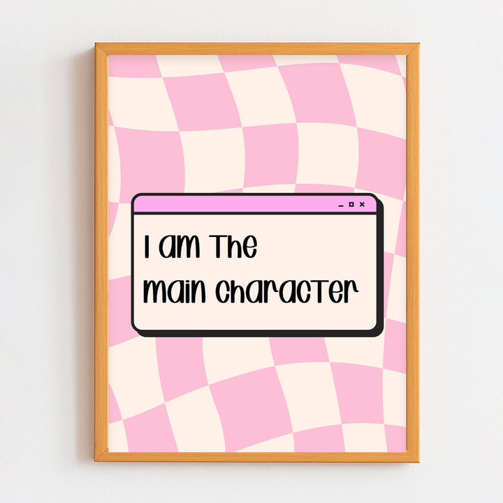 I am the main character Frame
