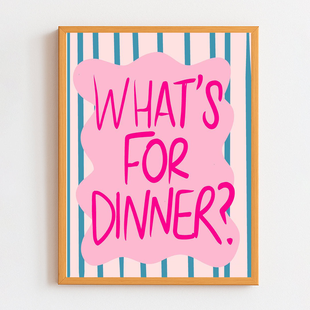 What's for dinner Frame
