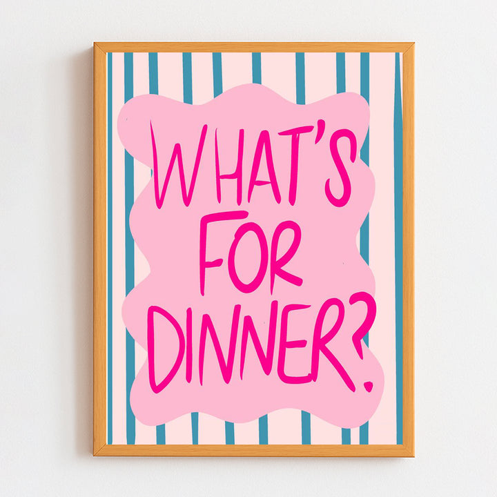 What's for dinner Frame