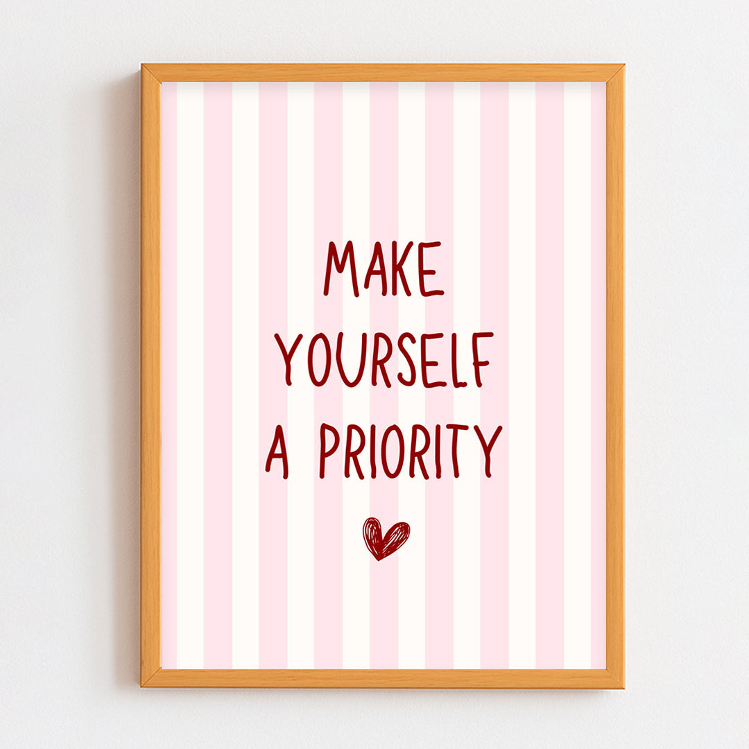 Make yourself a priority frame