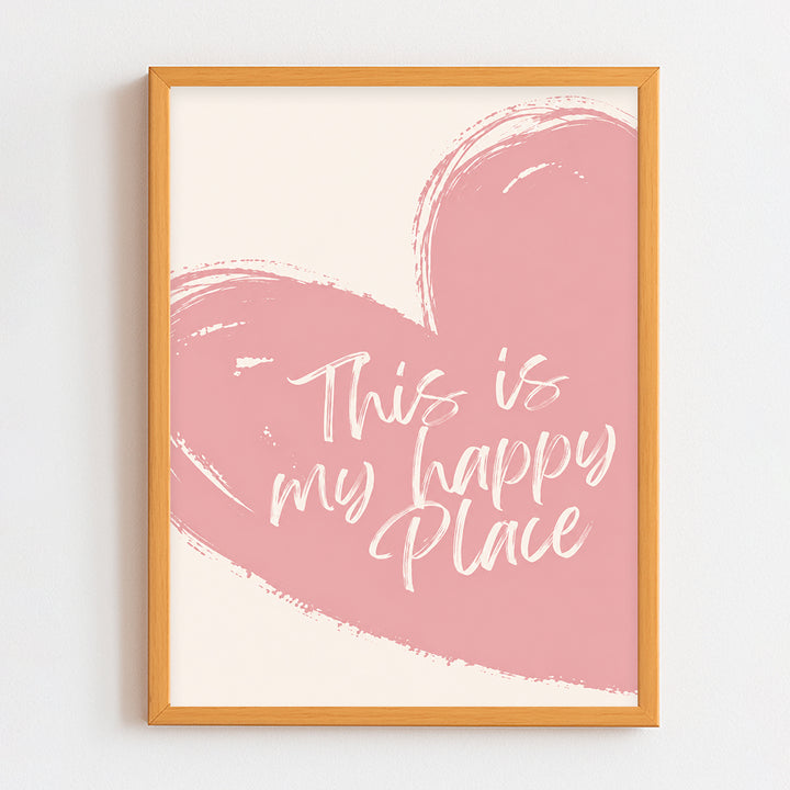 This is my happy place Frame
