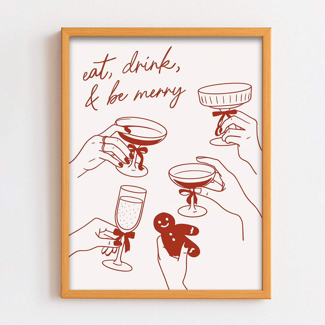 Eat,drink & be merry Frame
