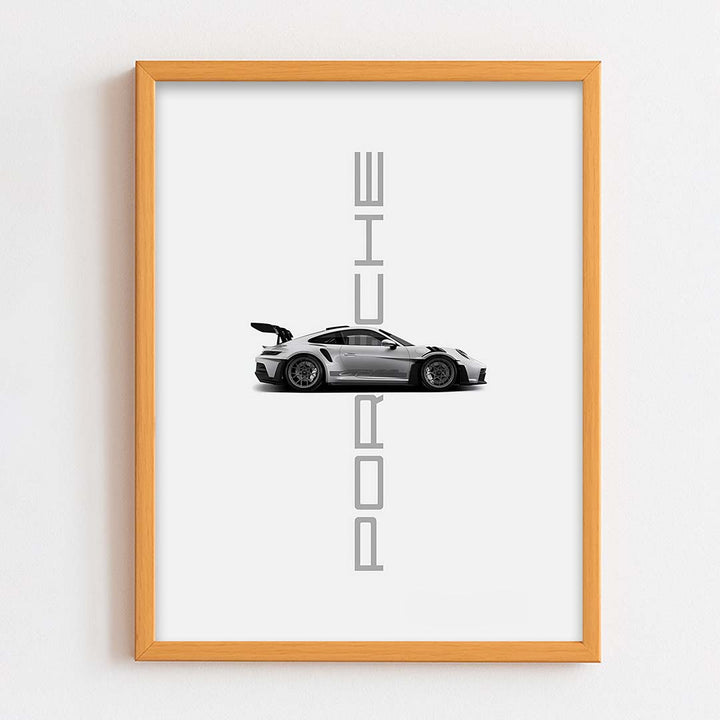 Grey Porsche Frame