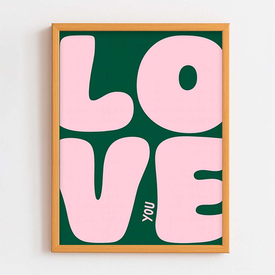 Love You Frame
