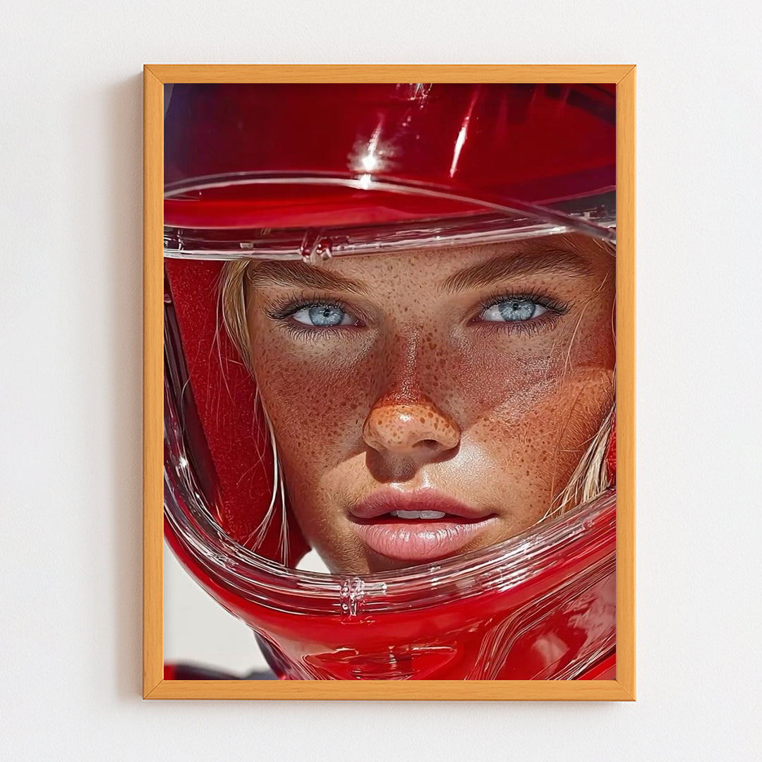 Racing Girl Frame