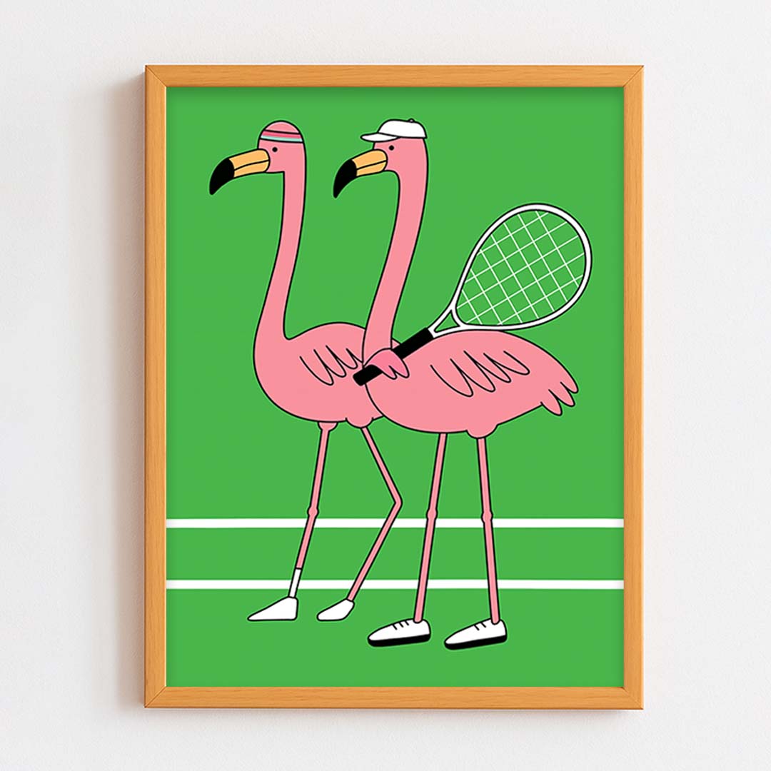 Flamingos Frame
