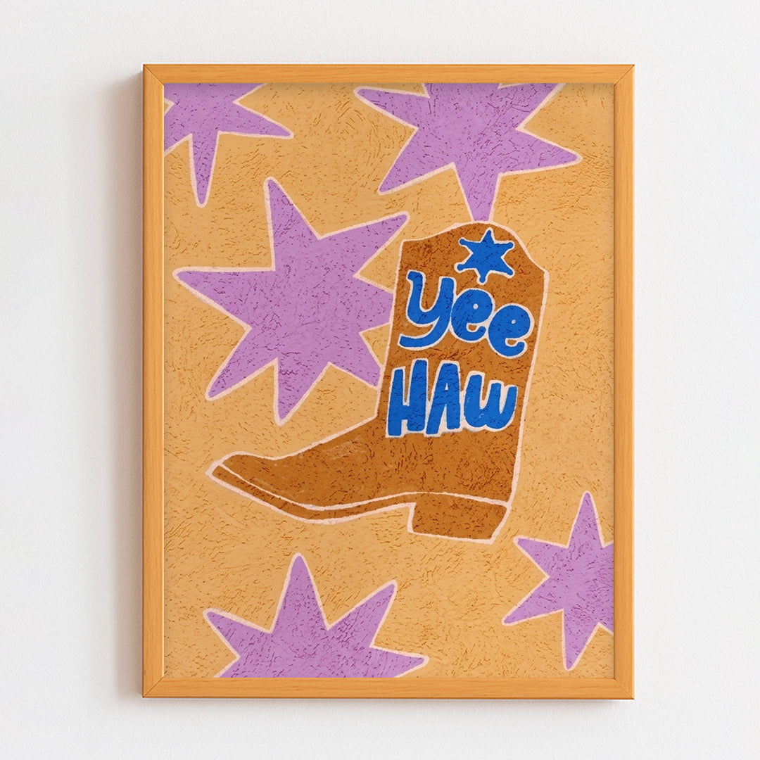 Cowboy Boots Frame