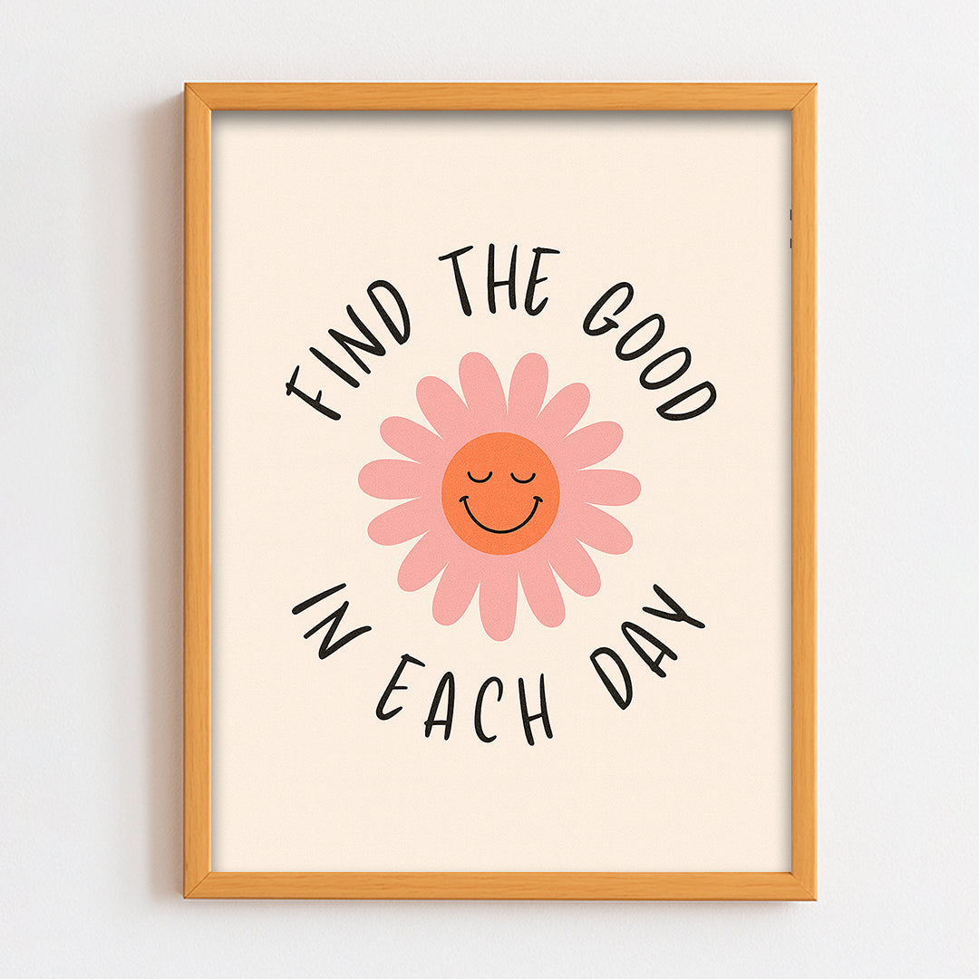 Find the Good in Each Day Frame